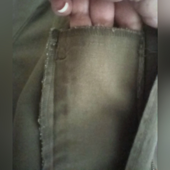 Military green denim jacket XL in EUC *FINAL* - Picture 10 of 12